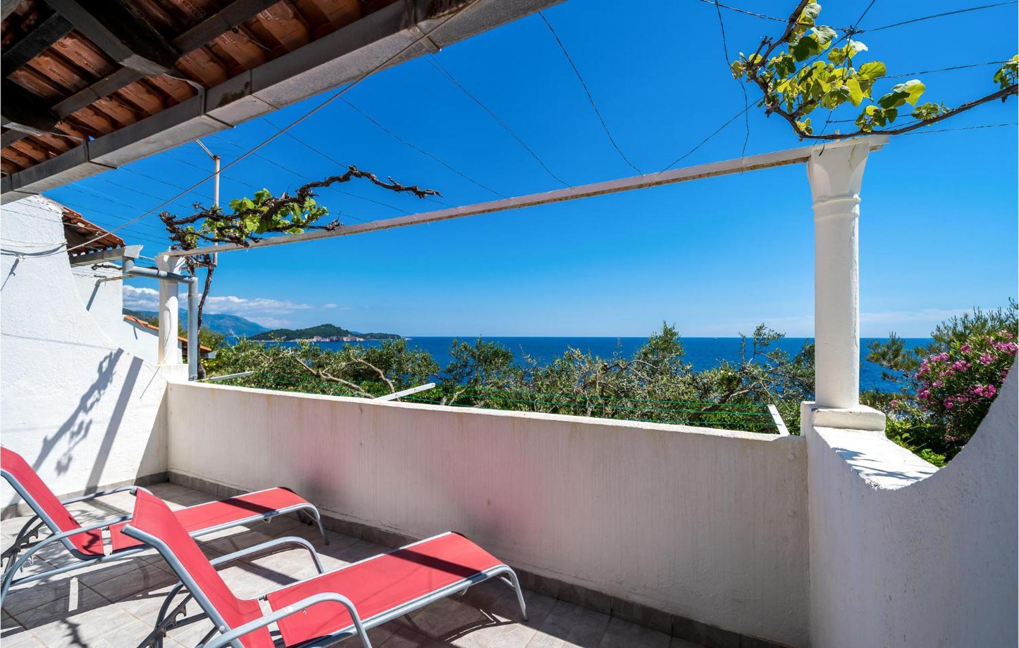 Cozy Apartment In Dubrovnik With House Sea View Exteriör bild